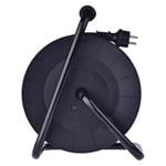 Emos P084253 Vonkajší predlžovací kábel na bubne 25 m / 4 ks. / čierny / gumovo-neoprénový / 230 V / 2,5 mm2