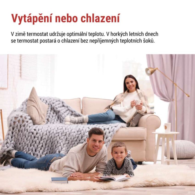 EMOS Pokojový programovatelný drátový OpenTherm termostat P56A01