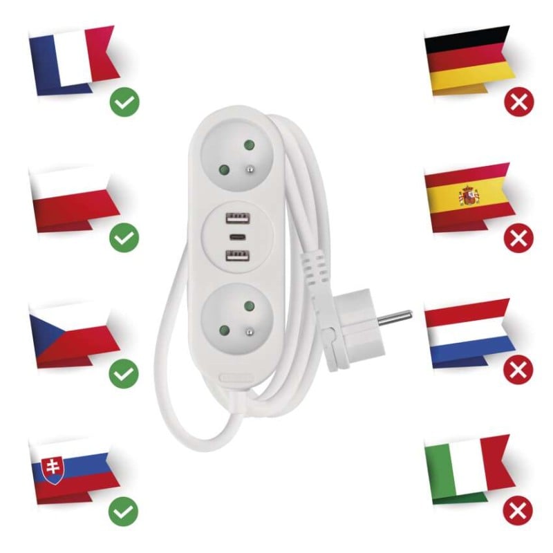 Emos prodlužovací kabel 1902020142