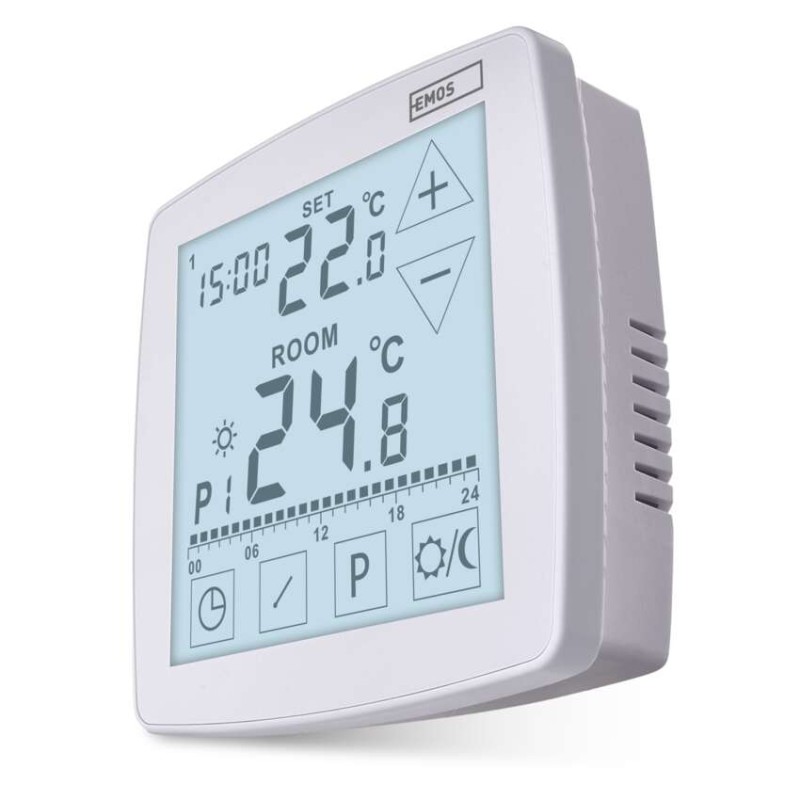 EMOS Programovateľný drôtový termostat OpenTherm P56A02 pre miestnosti