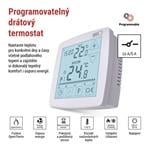 EMOS Programovateľný drôtový termostat OpenTherm pre miestnosti P56A01