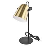 EMOS Stolní lampa NINA na žárovku E27, zlatá