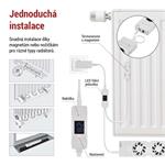 Emos ventilátor pod radiátor DUO bílý