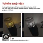 EMOS Zahradní nástěnné svítidlo LANA 1554000014