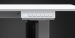 Endorfy herný stôl Atlas S electric Onyx White