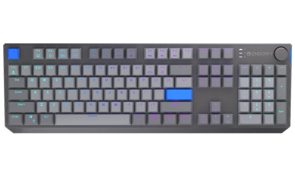 Endorfy mechanická klávesnice Thock V2 / bezdrátová / US layout