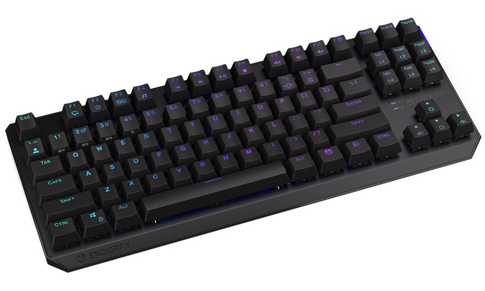 Endorfy Thock TKL Wireless Red, CZ/SK layout