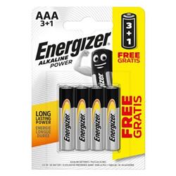 Energizer Alkaline Power - AAA/4 ks mikrožiarovky - 3 1 zdarma