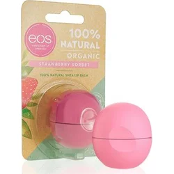 EOS Organic Sphere Lip Balm Strawberry Sorbet 7g