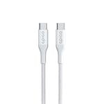 Epico 30W GaN síťová nabíječka + 1,2m USB-C kabel - bílá