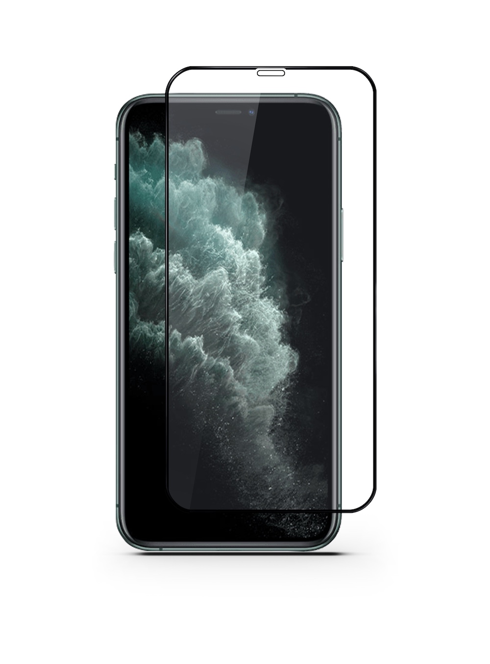 Epico 3D GLASS IM iPhone 6/6S/7/7/8/SE (2020)/SE (2022) - čierny