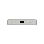 Epico 4200mAh MagSafe kompatibilní bezdrátová power banka - světle šedá