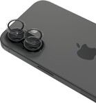 Epico Aluminium AntiReflective Lens & Island | iPhone Duo | s jednoduchou aplikací | stříbrná | ladící barvy