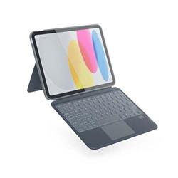 Epico Backlit Keyboard Case for Apple iPad Pro 11" (2018/2020/2021/2022)/Air 10,9"/10,9" M1/Air 11" M2/Air 11" M3 - Čeština - šedá