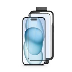 Epico Edge to Edge Glass - 2 balenia s inštalačným rámom iPhone 15
