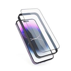 Epico Edge to Edge Glass - 2 pack with installation frame iPhone 15