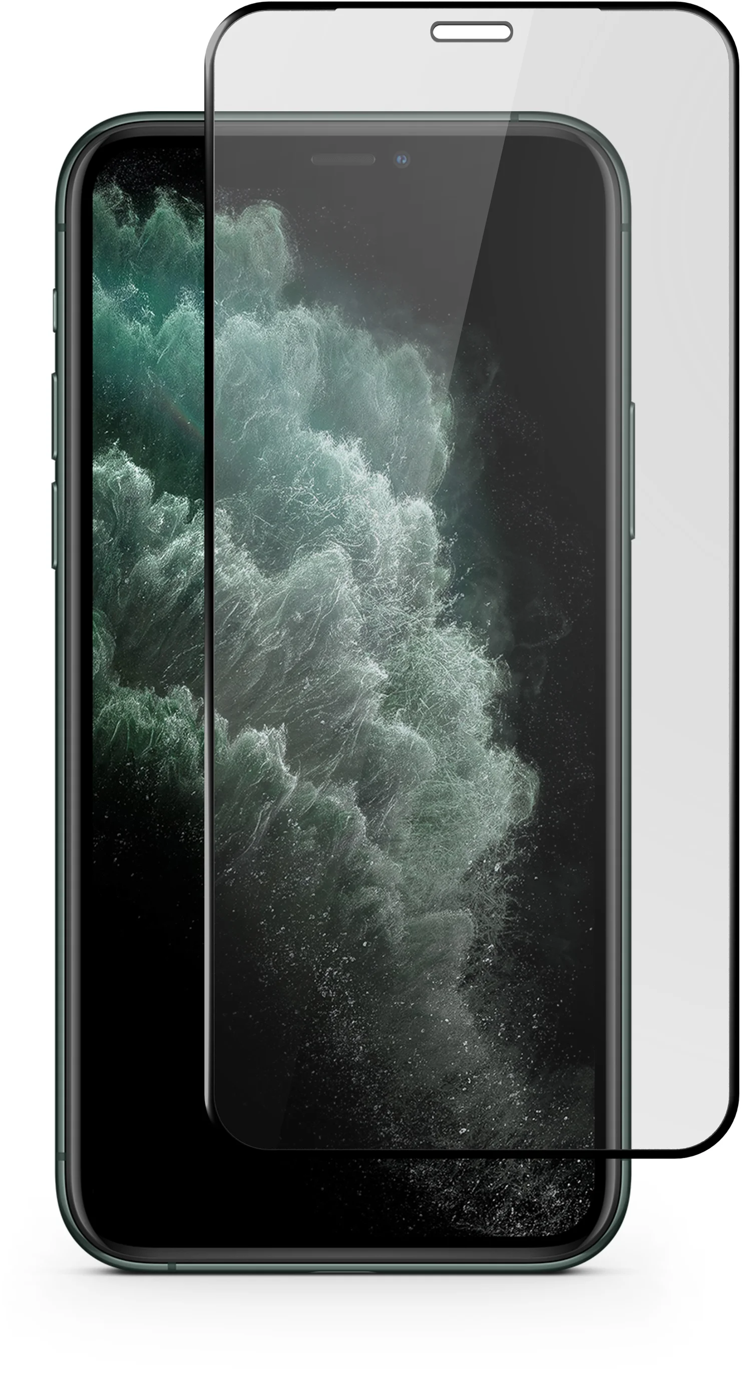 Epico EDGE TO EDGE GLASS IM iPhone 12 PRO Max (6,7") - čierny