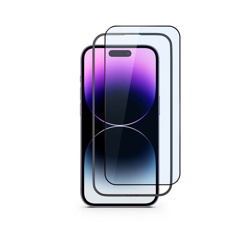 Epico Edge To Edge ochranné sklo pre iPhone 13 / 13 Pro / iPhone 14 - 2ks
s inštalačným rámom
