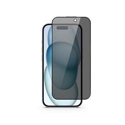 Epico Edge to Edge Privacy Glass IM iPhone 15 - s aplikátorom