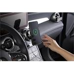 Epico Ellipse bezdrátová autonabíječka 15W s podporou uchycení MagSafe a s adaptérem v balení - vesmírně šedá