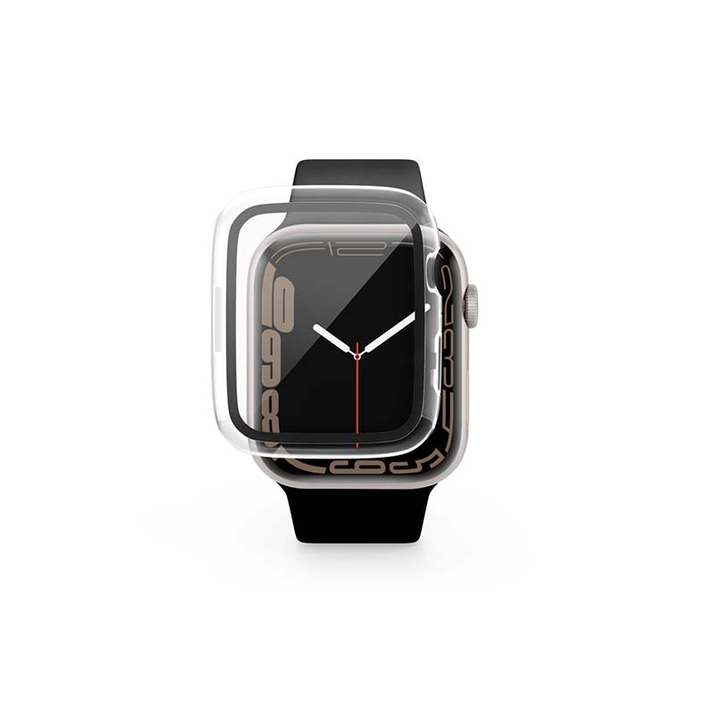 EPICO GLASS CASE APPLE WATCH 7/8 (45 mm) - transparentné