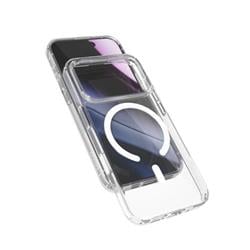 Epico Hero Mag+ Case | iPhone 17 Pro Max | priehľadné | kompatibilné s Qi2 a MagSafe | krížové úchyty a ochrana ostrova fotoaparátu