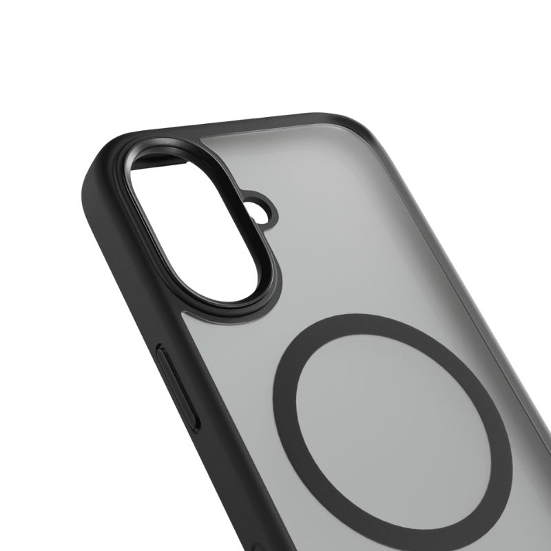Epico HeroMatte Pro Mag+ Case | iPhone 17 | čierna | kompatibilné s Qi2 a MagSafe | plný kruh + otvory na šnúrku