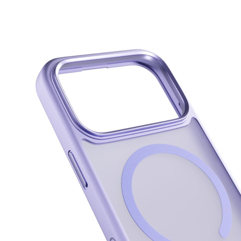 Epico HeroMatte Pro Mag+ Case | iPhone 17 Pro | fialová | kompatibilné s Qi2 a MagSafe | ochrana celého prstenca a ostrova fotoaparátu