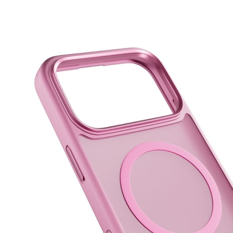 Epico HeroMatte Pro Mag+ Case | iPhone 17 Pro | ružová | kompatibilné s Qi2 a MagSafe | ochrana krížových úchytov a ostrova fotoaparátu