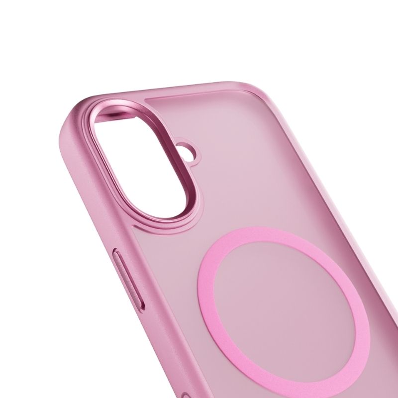 Epico HeroMatte Pro Mag+ Case | iPhone 17 | růžová | Qi2 & MagSafe kompatibilní | plný kruh