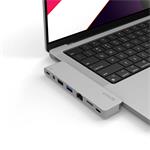 Epico Hub Pro III s USB-C pre notebooky a tablety - strieborný