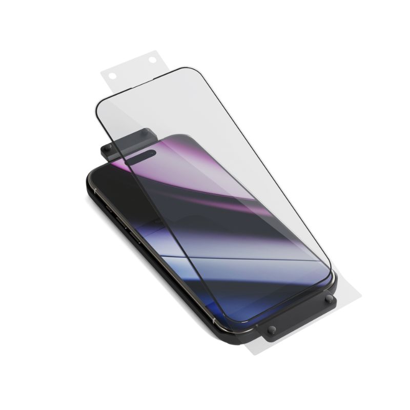Epico ImpactBuffer Glass 3D pre iPhone 16 Pro s inštalačným rámom