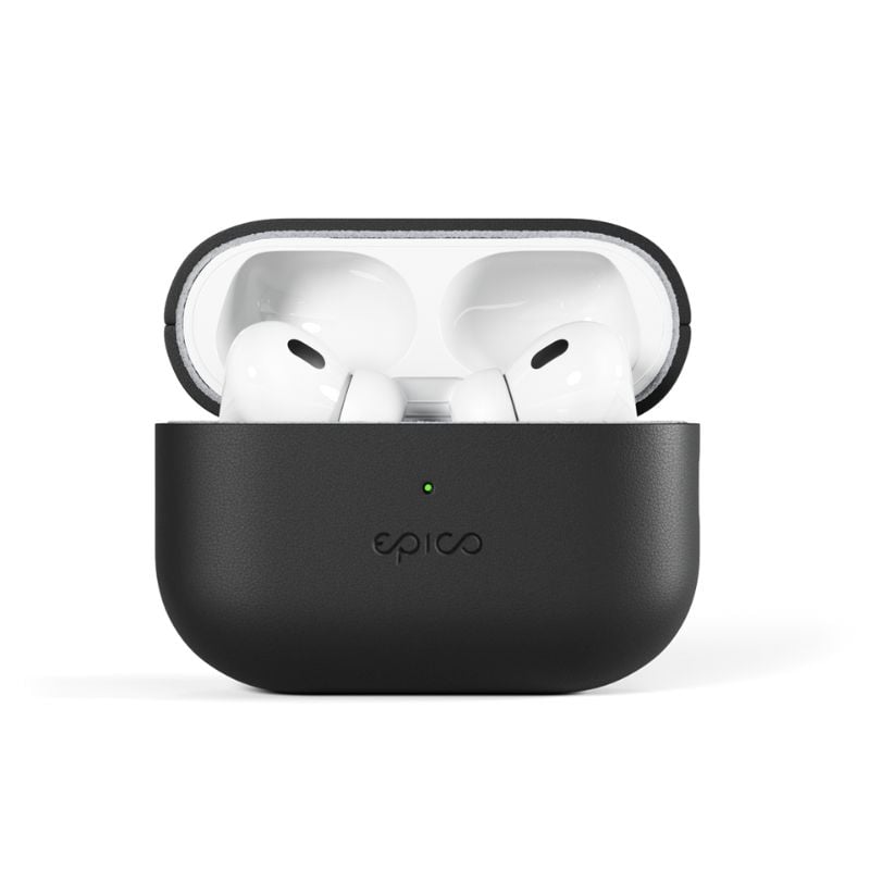 Epico kožené pouzdro | AirPods Pro 3 | černá | ochrana proti poškrábání a nárazu