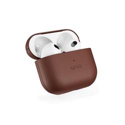 Epico Leather Case Airpods 3 - hnědá