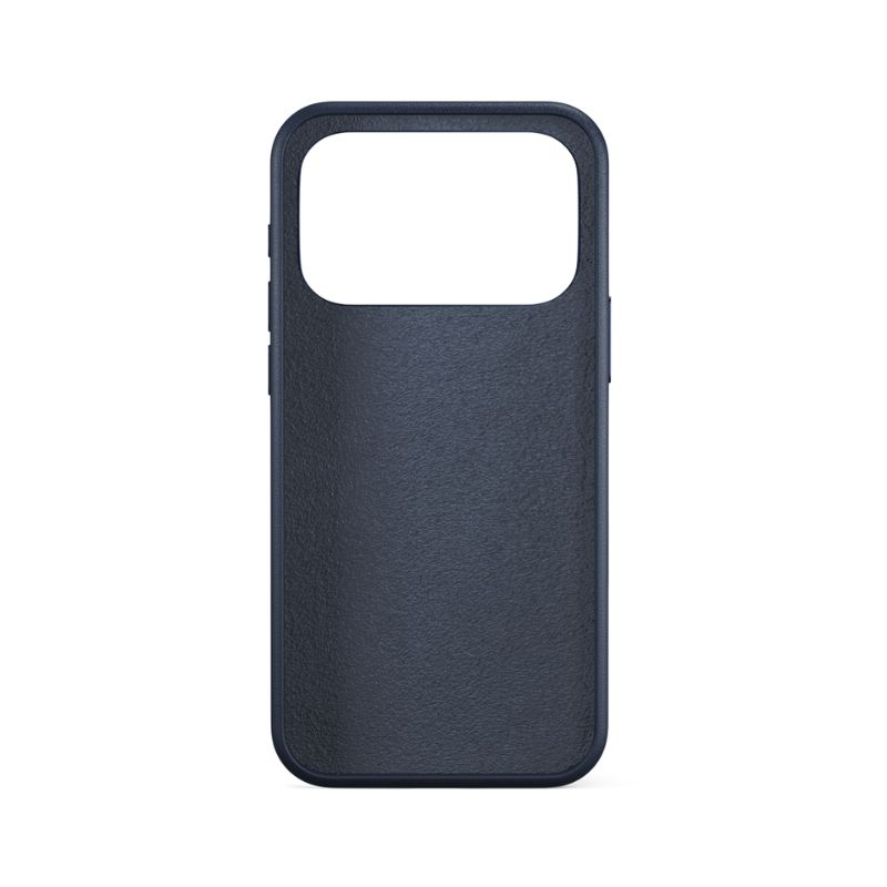 Epico Leather Pro Mag+ Case | iPhone 17 Pro Max | modrá | Qi2 & MagSafe kompatibilní (ochrana camera island)