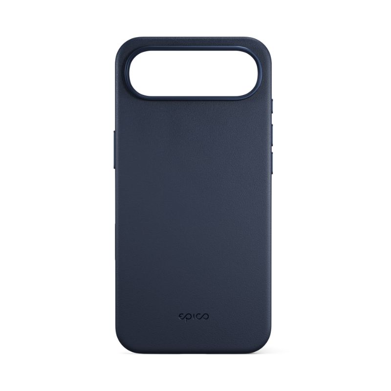 Epico Leather Pro Mag+ Case | iPhone Air | Blue | Kompatibilné s Qi2 a MagSafe (ochrana ostrova fotoaparátu)