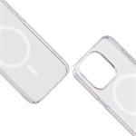 Epico Mag+ Hero Case - Magsafe kompatibilný s iPhone 15 Pro Max - priehľadný