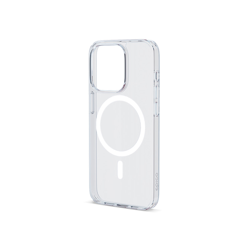 Epico Mag+ Hero Case - Magsafe kompatibilný s iPhone 15 Pro - priehľadný