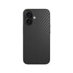 Epico Mag+ Hybrid Carbon Case pre iPhone 16 Plus - čierny