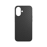 Epico Mag+ Hybrid Carbon Case pre iPhone 16 Plus - čierny