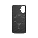 Epico Mag+ Hybrid Carbon Case pre iPhone 16 Plus - čierny