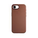 Epico Mag+ Leather Case iPhone 16e - hnědá