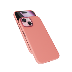 Epico Mag+ Silicone Case Pro iPhone 16 Plus - broskvově růžová