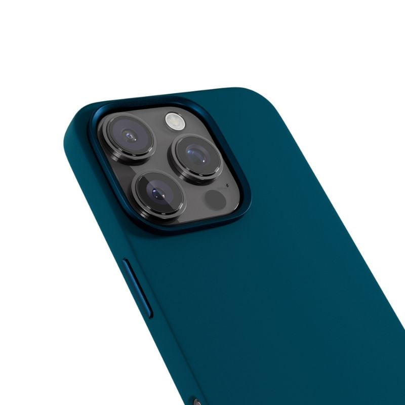 Epico Mag+ Silicone Case Pro iPhone 16 Pro Max - petrolejová modrá