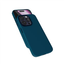 Epico Mag+ Silicone Case Pro iPhone 16 Pro - petrolejová modrá