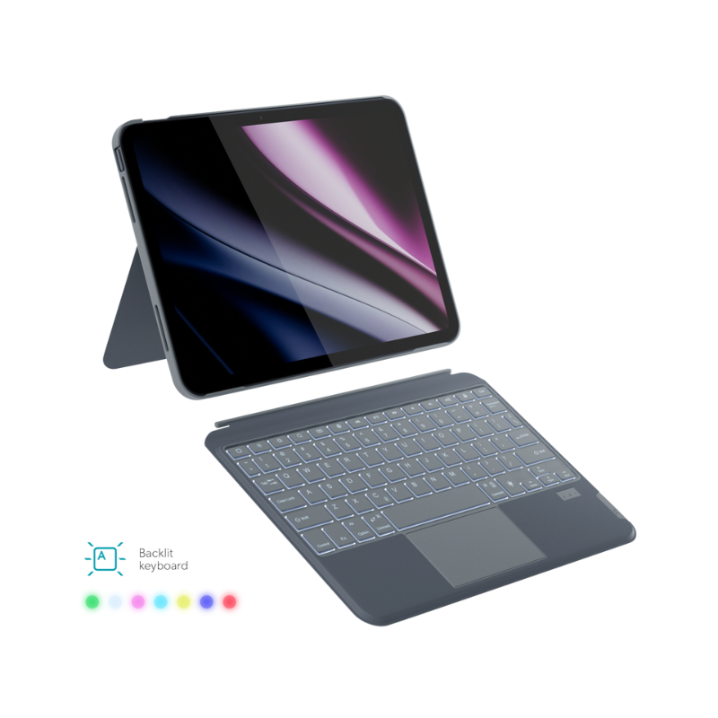 EPICO Pouzdro na tablet s klávesnicí na Apple iPad Pro 11" (2018/2020/2021/2022)/Air 10,9"/10,9" M1/Air 11" M2/Air 11" M3