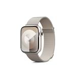 Epico remienok na hodinky Milanese+ 42/44/45/49 mm - hviezdne biely