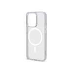 EPICO Resolve Case Magnetic - MagSafe Compatible iPhone 15 Pro - transparentní
