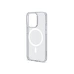 EPICO Resolve Case Magnetic - MagSafe kompatibilný s iPhone 15 Pro - transparentný