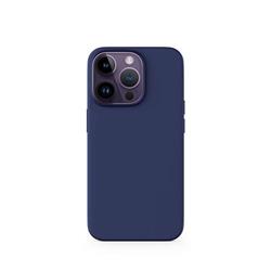 EPICO SILICONE MAGNETIC - MAGSAFE COMPATIBLE CASE iPhone 14 Pro - modrý